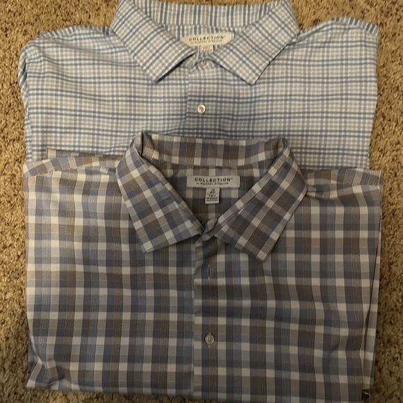 Micheal Strahan’s Dress Shirts 20-36/37 Tall - Picture 1 of 2
